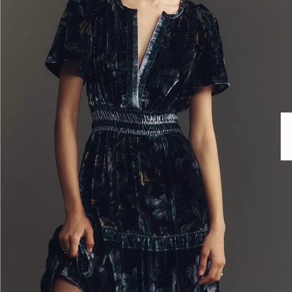 Anthropologie Velvet Somerset Maxi Dress - Picture 2 of 6